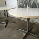 Pair of round coffee tables