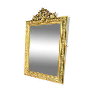 miroir ancien doré