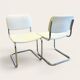 Chaises cantilever vintage italiennes