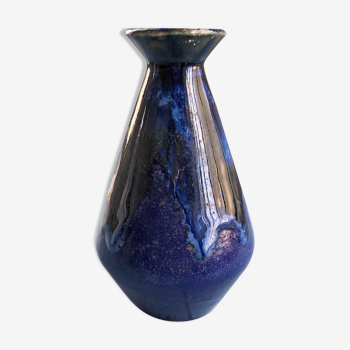 Vase bleu XS signé jeb