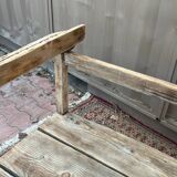 Old wooden bench