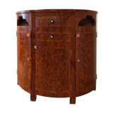 Buffet thuya et miroir assorti