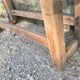 Solid wood carver's workbench