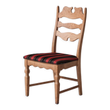 Oak danish mid-century dining chairs
