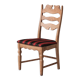 Oak danish mid-century dining chairs