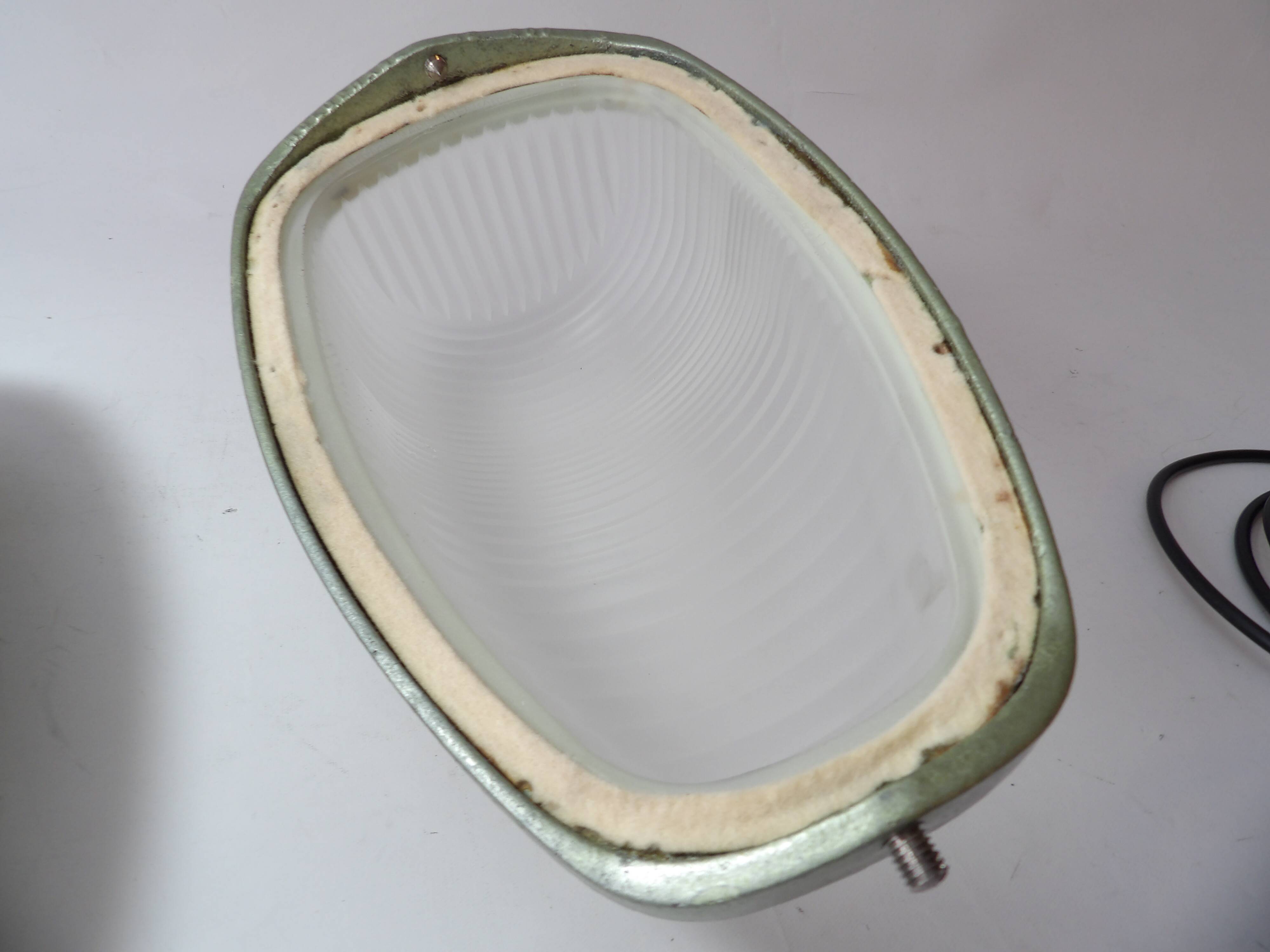 French Industrial table or wall lamp by Holophane, France, model AE200