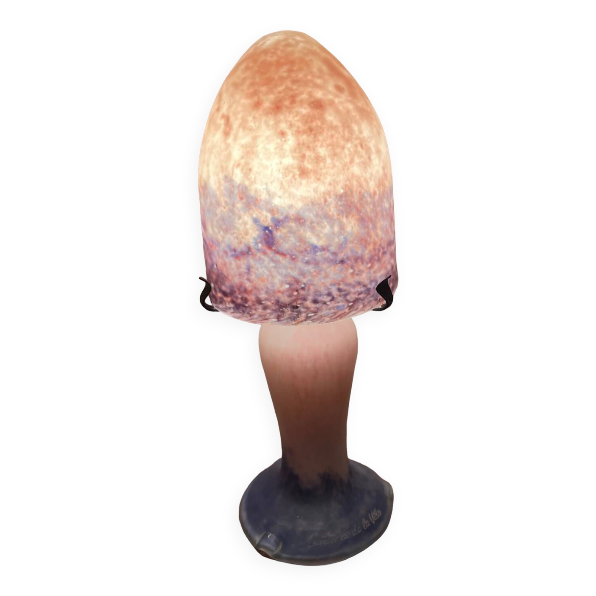 Glass paste lamp “City lights”