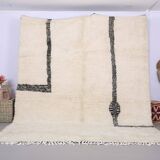 Handmade wool Berber rug 300X200 cm