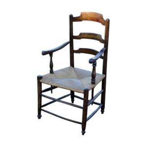 Fauteuil paillé