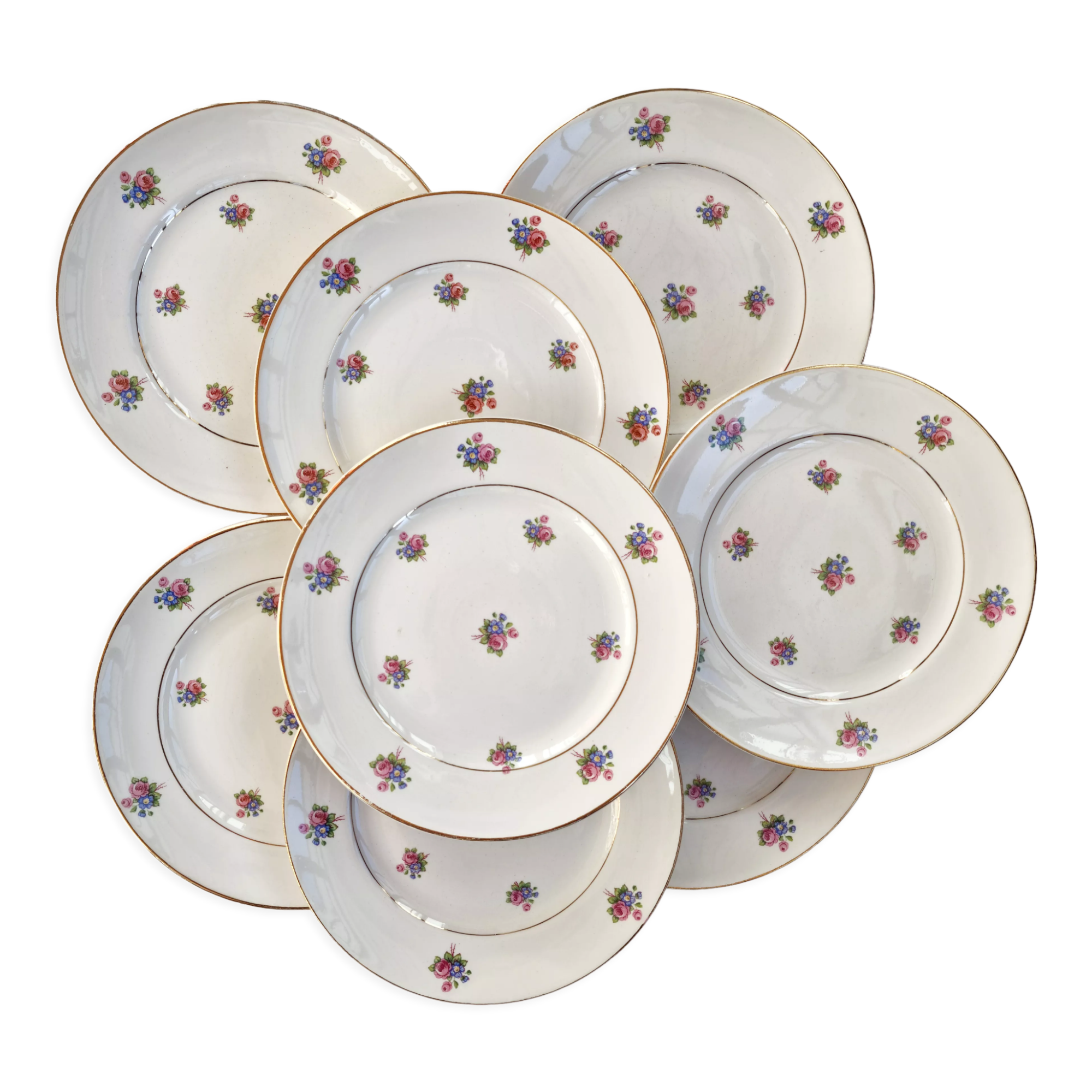 Set of 8 dessert seats