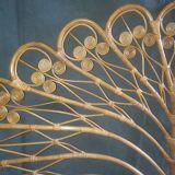 Rattan headboard