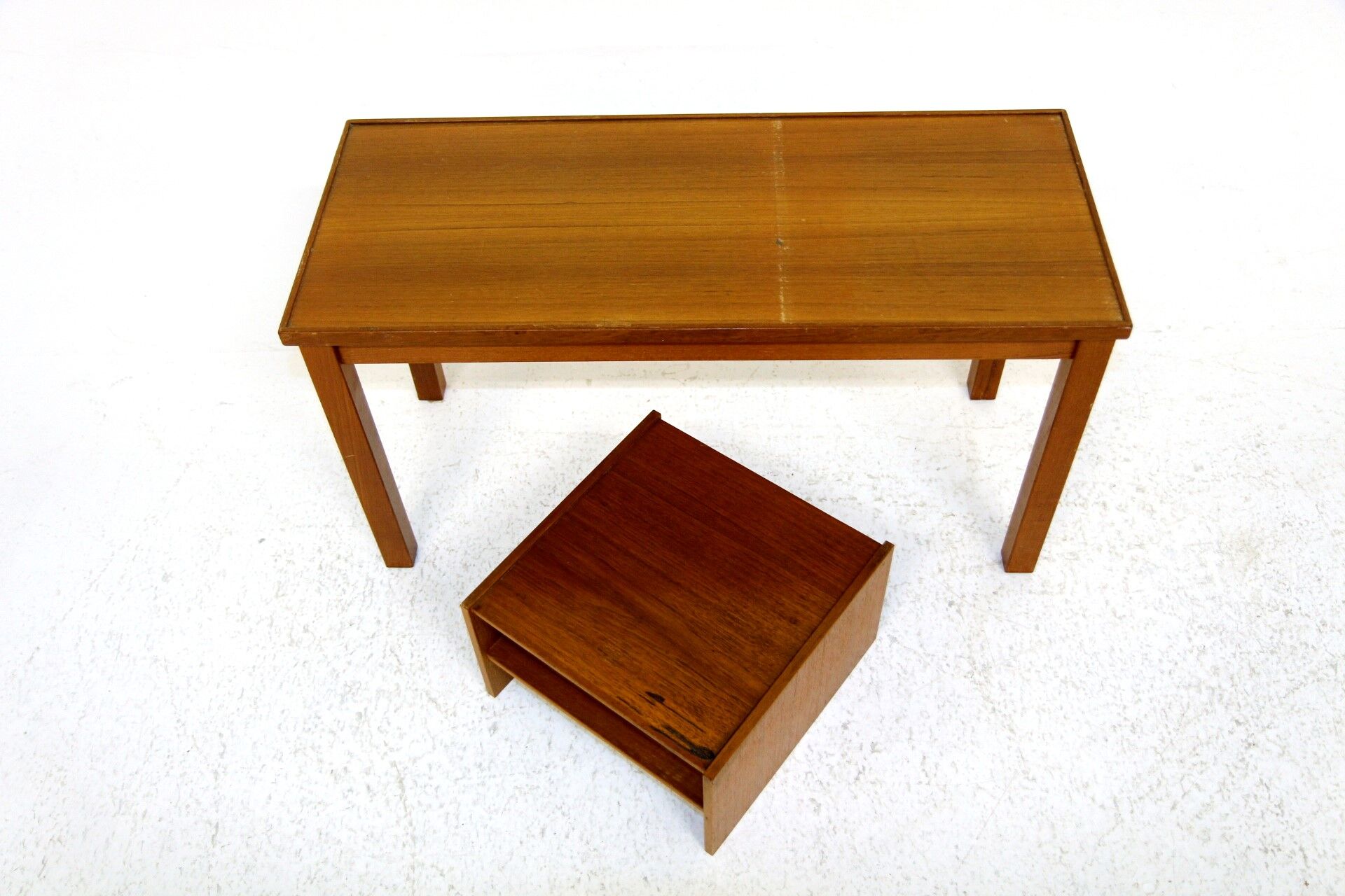Teak telephone bench, Sweden, 1960