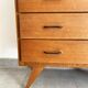 Vintage wooden chest of drawers