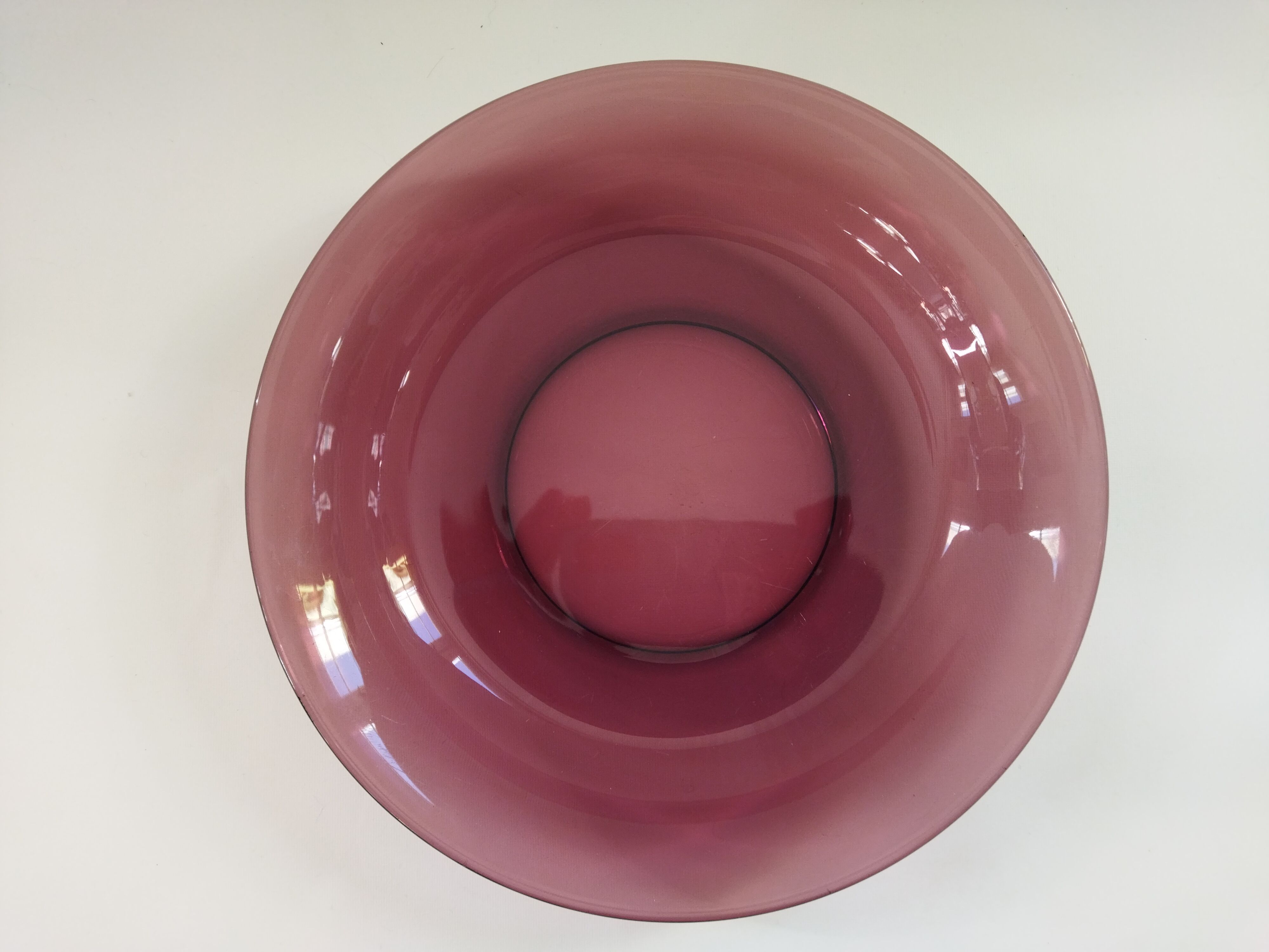 Amethyst Vereco hollow dish