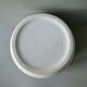 Cache pot en porcelaine blanche