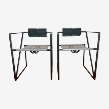 Lot de 2 chaises Secunda de Mario Botta