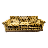 Luxury Vintage Velvet Sofa - Canape - Couch, 1970s.