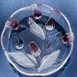 Vintage tulip pattern bowl