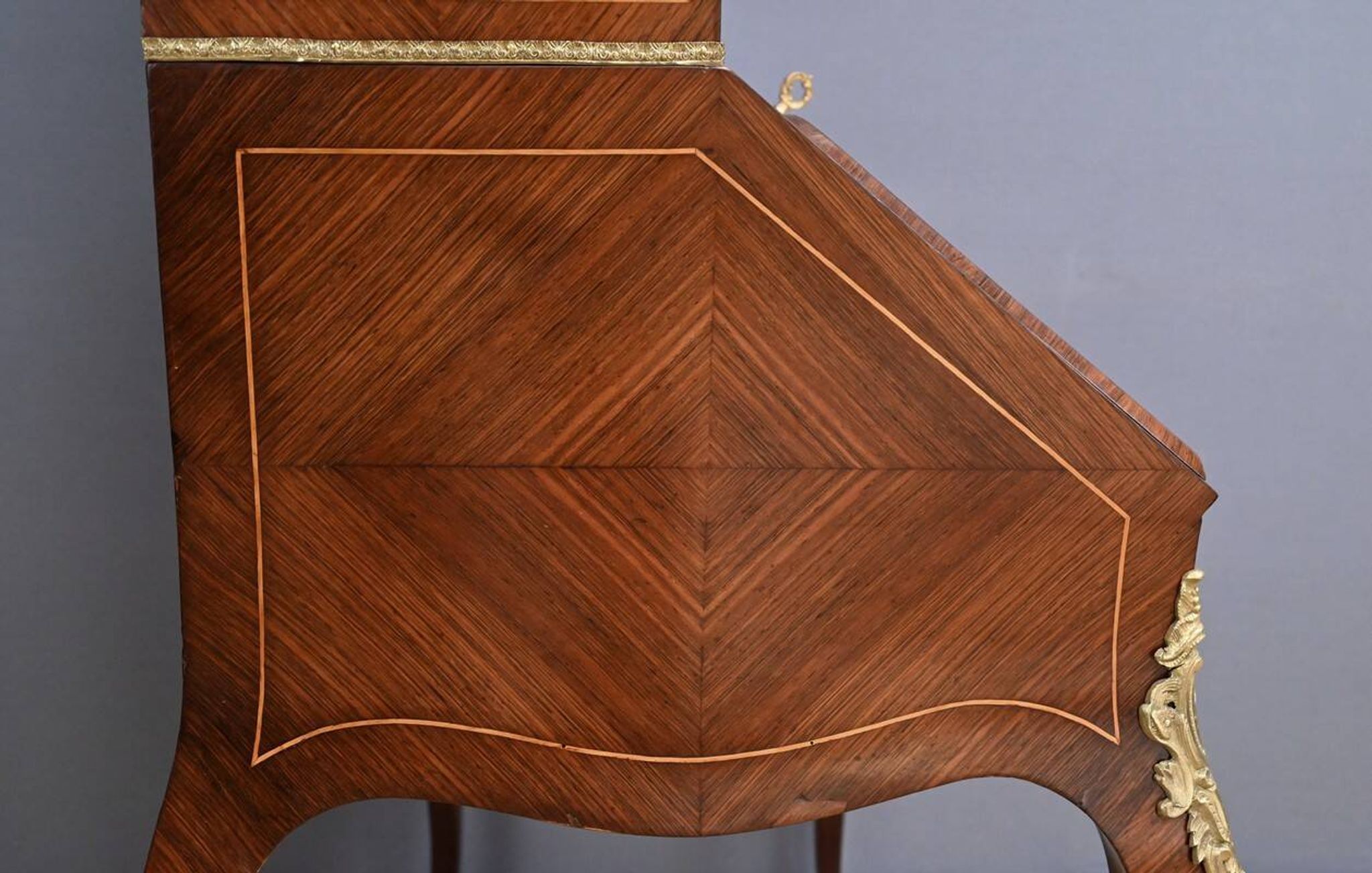 Bureau scriban en palissandre, époque Napoléon III – 2ème partie XIXe