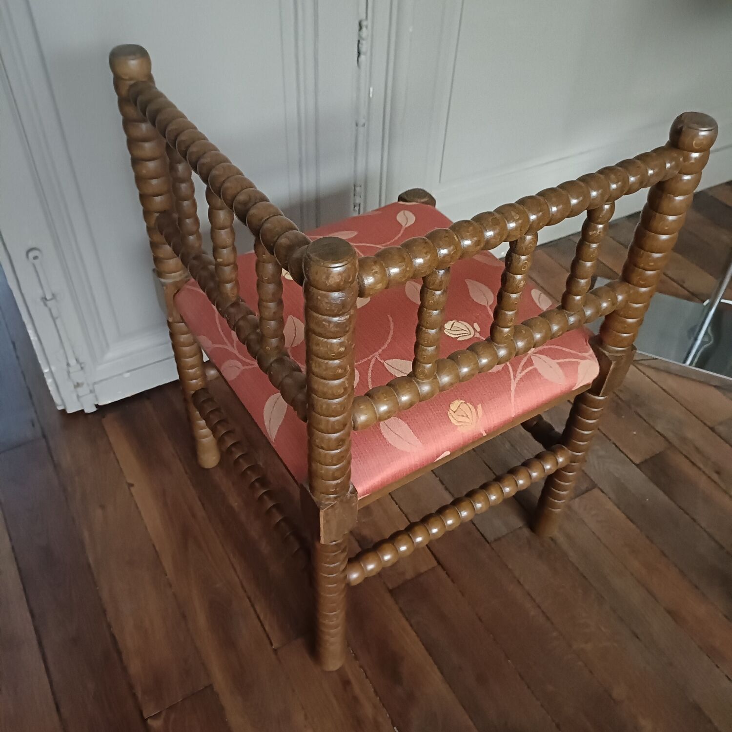 Corner armchair, fireside