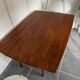 Convertible coffee table by Niels Bach extendable and liftable Scandinavian Danish vintage teak an60