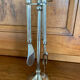 Cheese cutlery servant, Fork, Silver metal knife