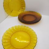 Duralex vintage dessert plates