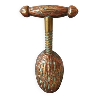 German nutcracker in the shape of a walnut