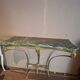 Console table and mirror set
