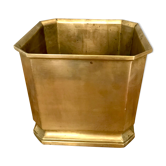 Massive brass pot cover