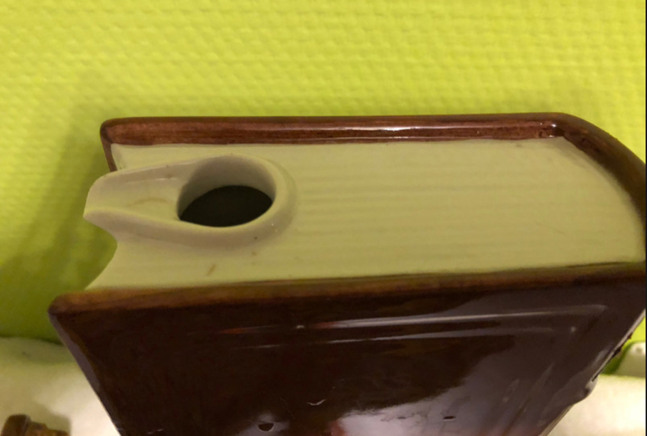 Vintage decanter Lexicon Alcoholicum Editio Helvetica