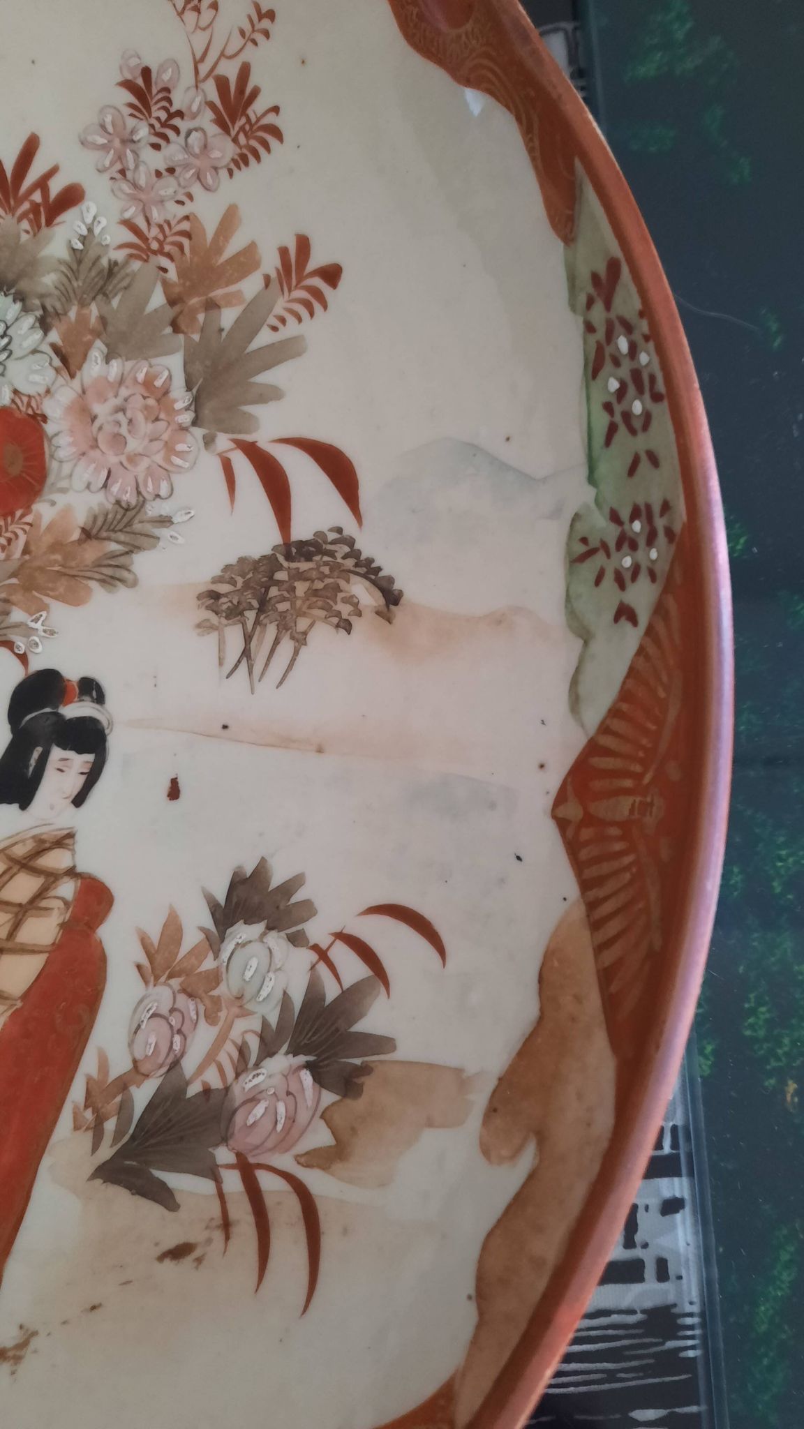 Plat creux japonais en céramique