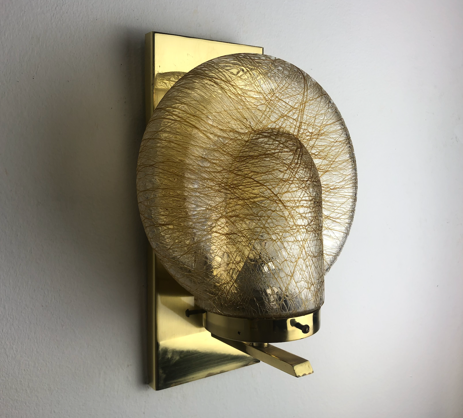 Wall lamp Murano, Italy, 1970