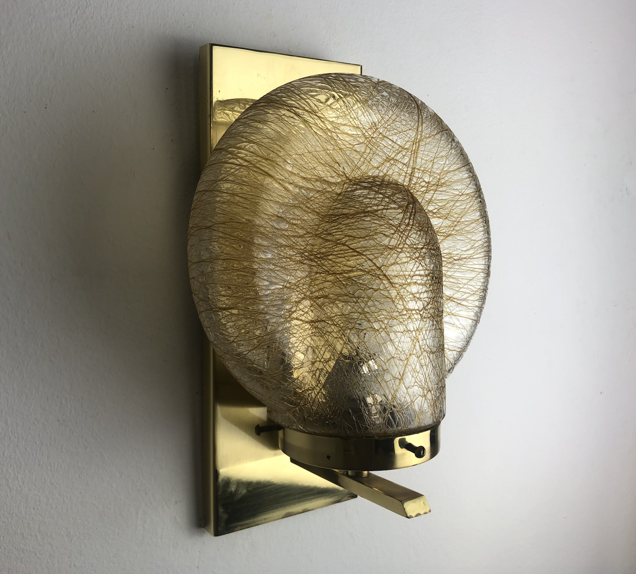 Applique sphérique Murano, Italie, 1970