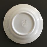 Set of 2 Glen plates with botanical decor