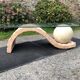 80s design coffee table. made of Mactan travertine stones from Magnussen ponte.