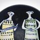 Lisa Larson – Glazed plate "Variety" for Gustavsberg, Sweden, 1956