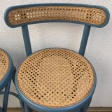 Pair of canne stools