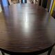 Table ronde avec rallonges papillon