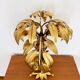 Gilded Italian Hollywood Regency Palm Tree Table Lamp by Hans Kögl