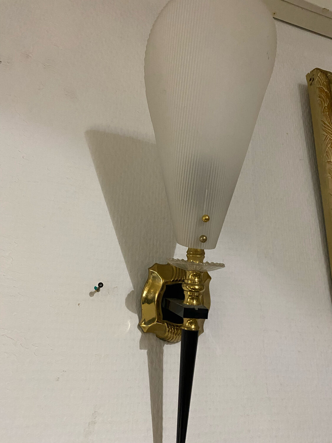 Pair of 50s wall lights