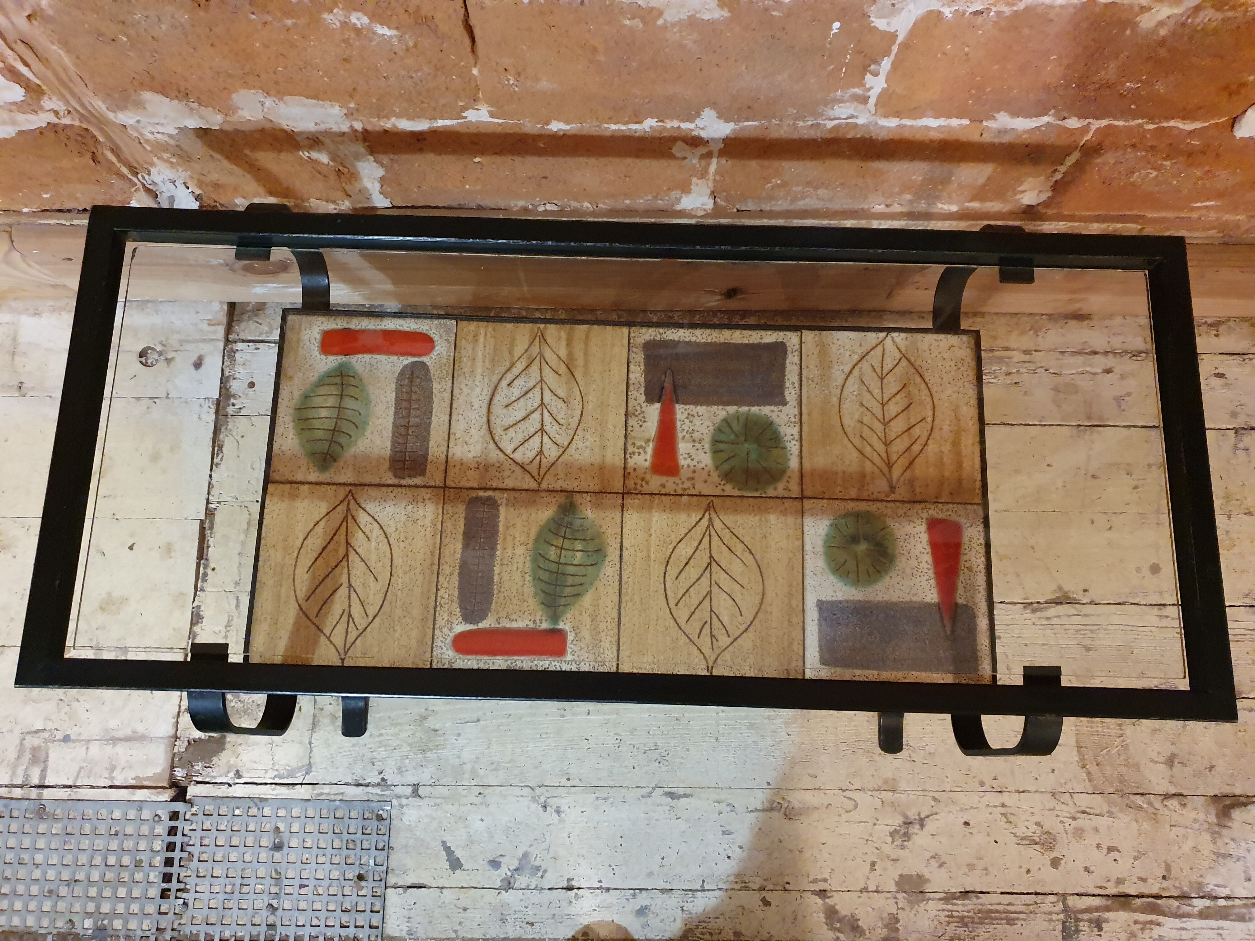 Vallauris herbarium coffee table