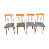 Lot of 4 vintage chairs