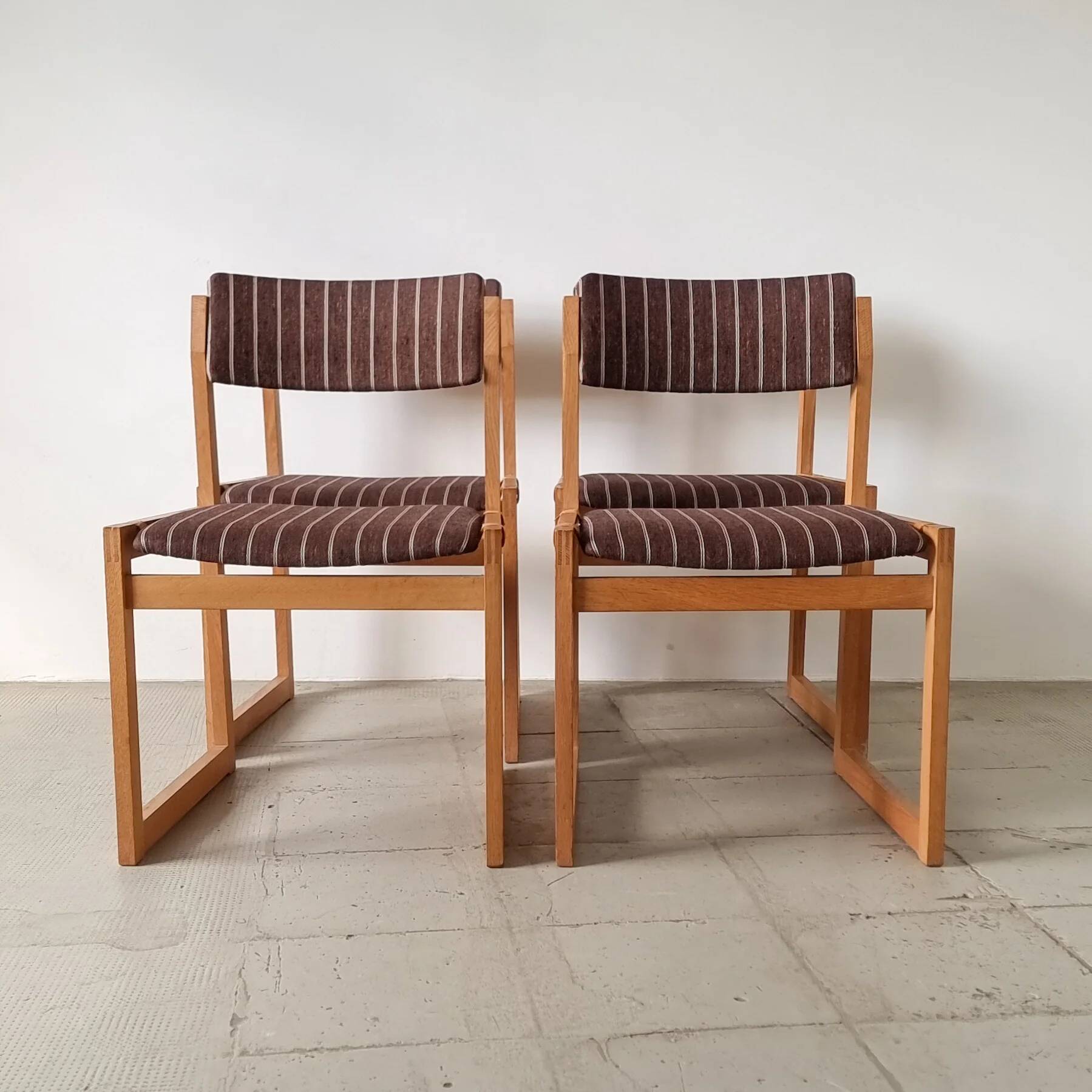 Danish dining chairs by Korup Stolefabrik - set of 4