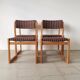 Danish dining chairs by Korup Stolefabrik - set of 4