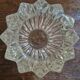 Pair of Art Deco candlesticks in pressed glass moulded signed by AVESN