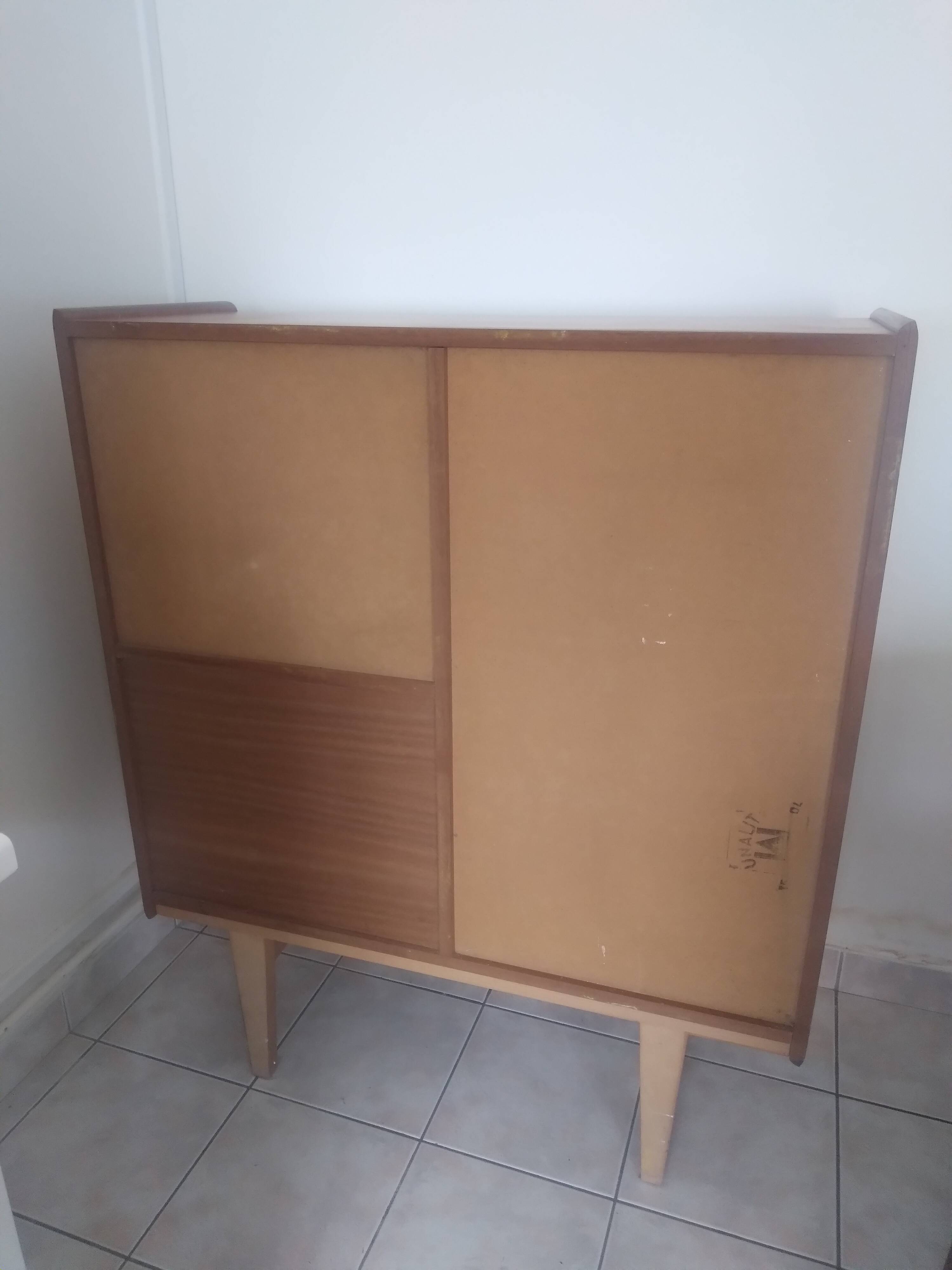 Vintage Scandinavian teak sideboard