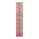 Pink Beige-Blush Vintage Turkish Hand-Knotted Runner 72x365