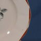 2 Digoin Sarreguemines vintage dishes powder pink