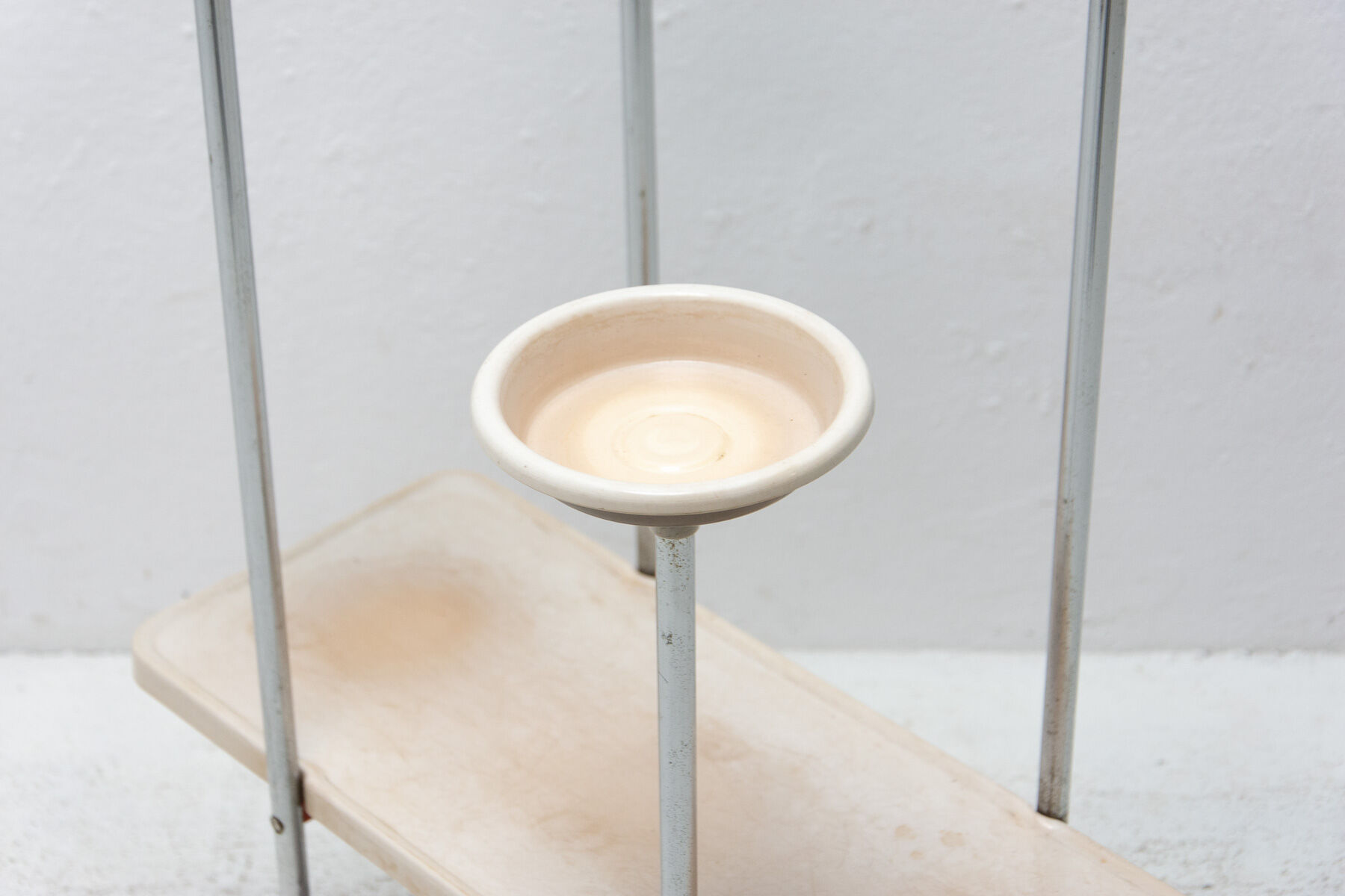 Tubular steel flower stand Bauhaus, 1930´s, Czechoslovakia